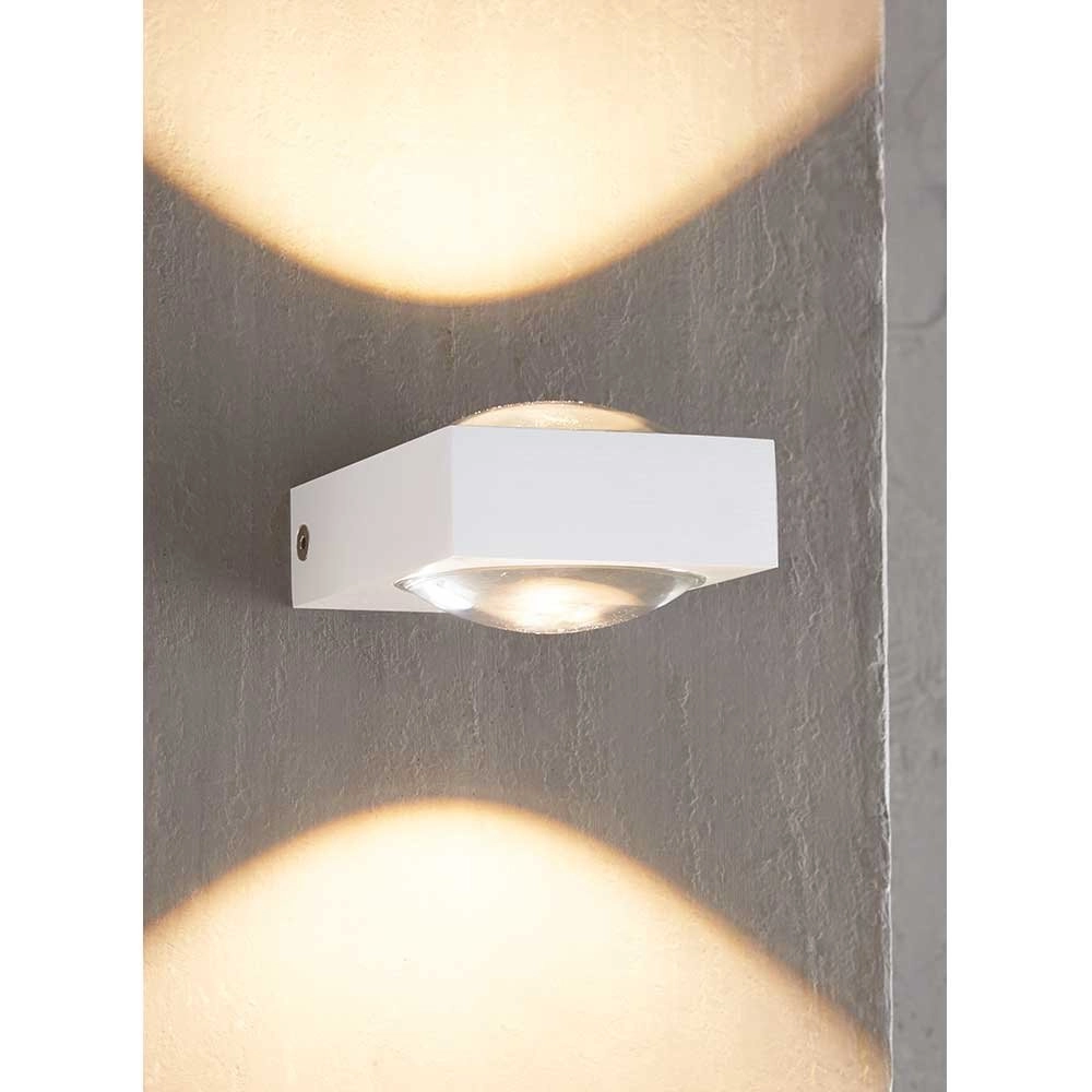 LED wall spot Jena 2x3w - 2700K white