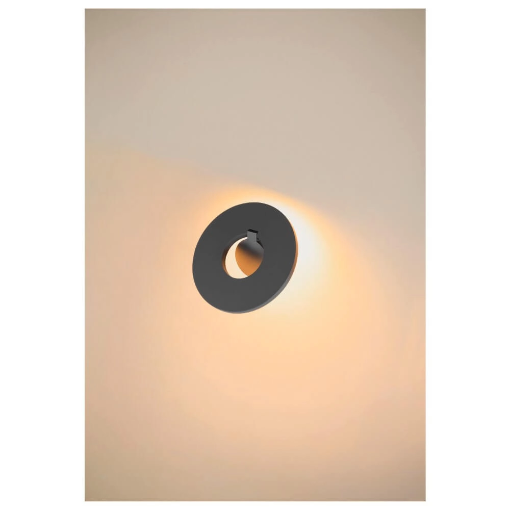 Led wall light I-Ring anthracite SLV 4024163275170