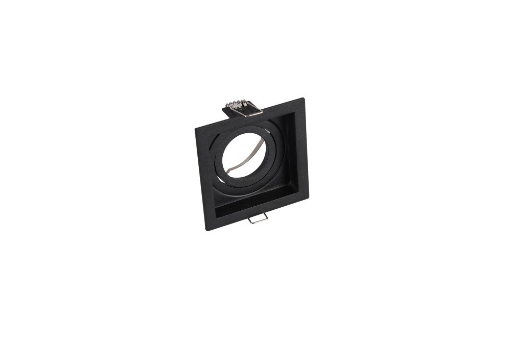 Adjustable recessed spot Kenai GU10 square black Trio 4017807455977