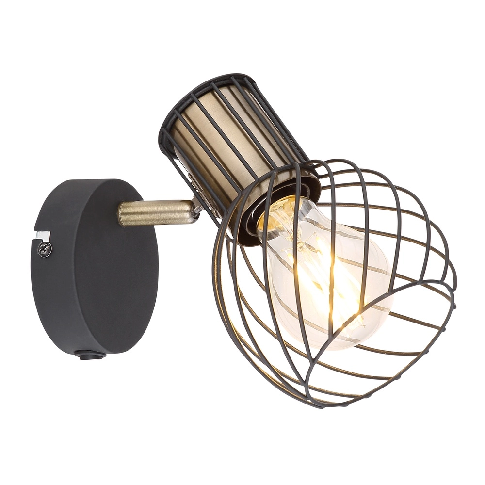 Wall lamp Argusto Black