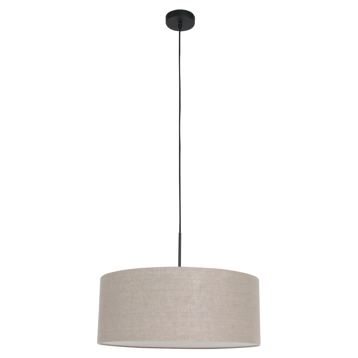 Hanging lamp Sparkled 50cm with taupe shade Steinhauer 8712746146257