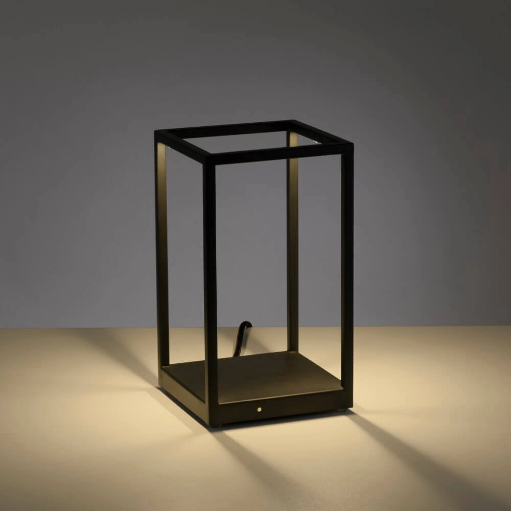 Sleek table lamp Conni black Paul Neuhaus 4012248359419