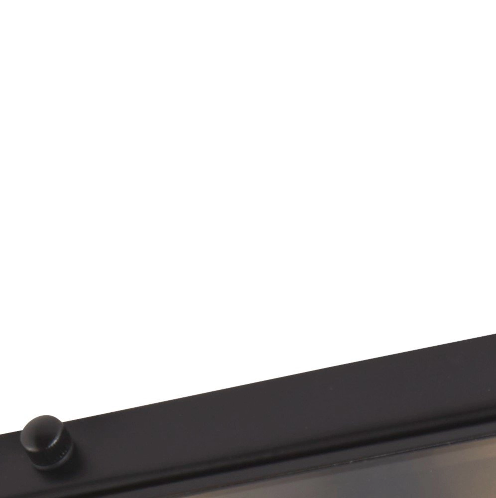 Black ceiling lamp Flush Searchlight 5053423126593