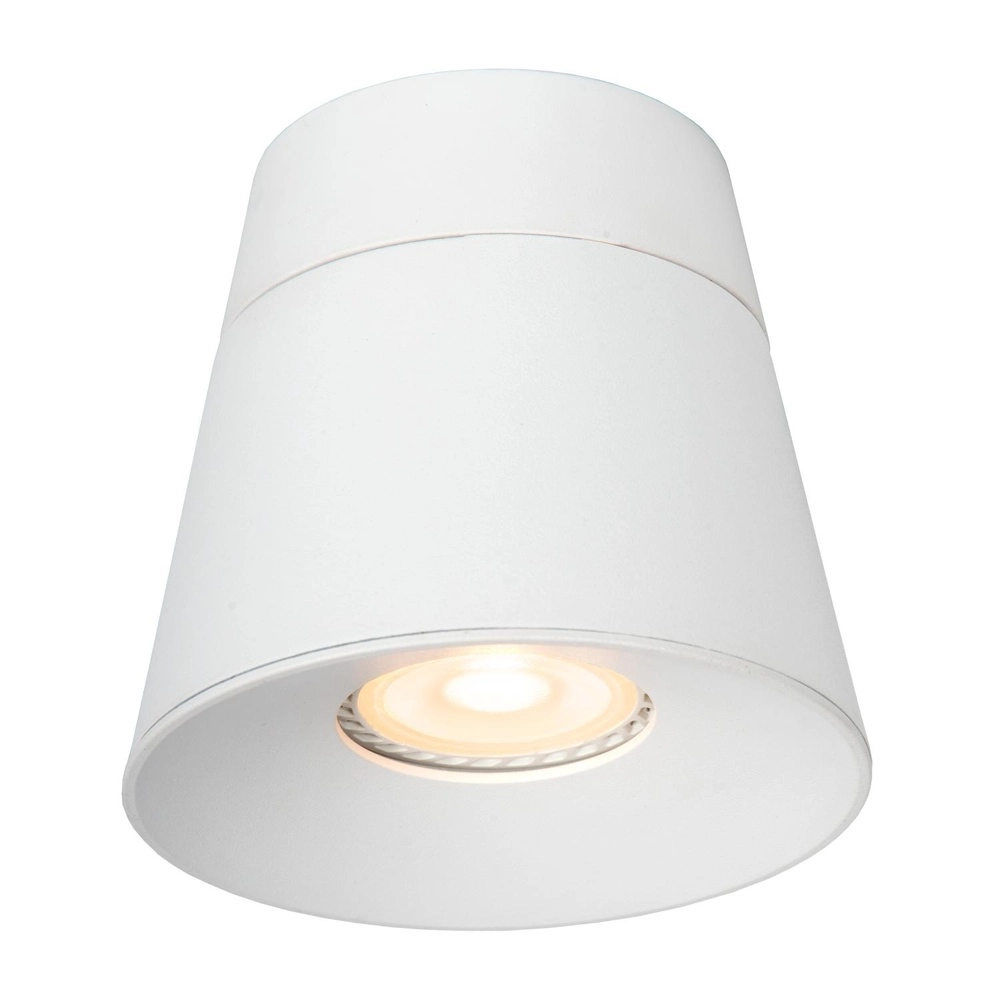 Ceiling spotlight Trigono only white Lucide 5411212093127