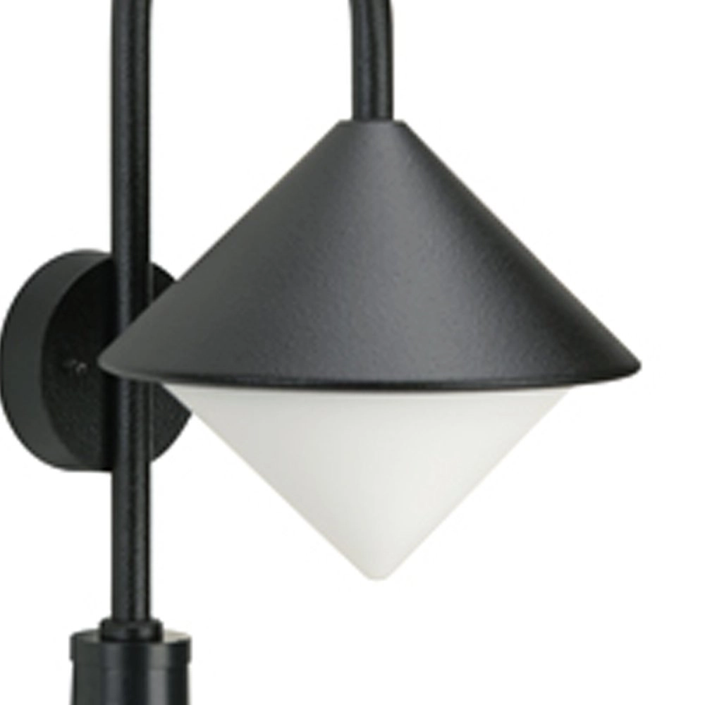 Outdoor lamp black motion sensor Triangle with sensor black Albert 4007235606461