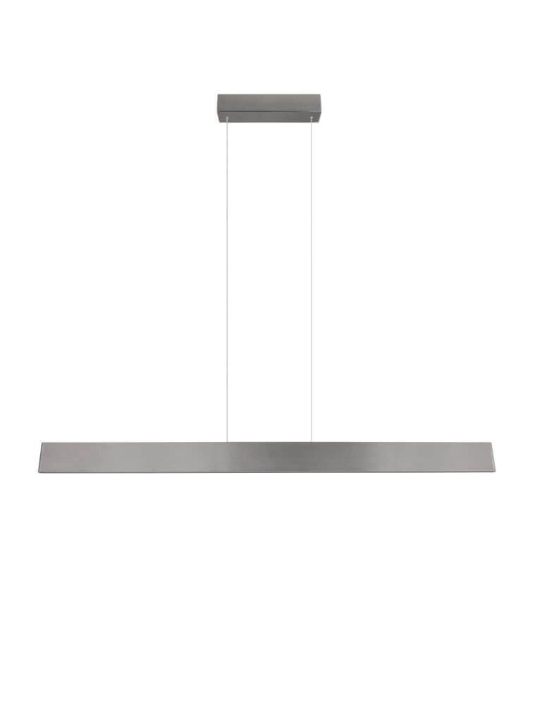 Led Office Pendant Light Galway 150cm - Stainless Steel Trio 4017807616675