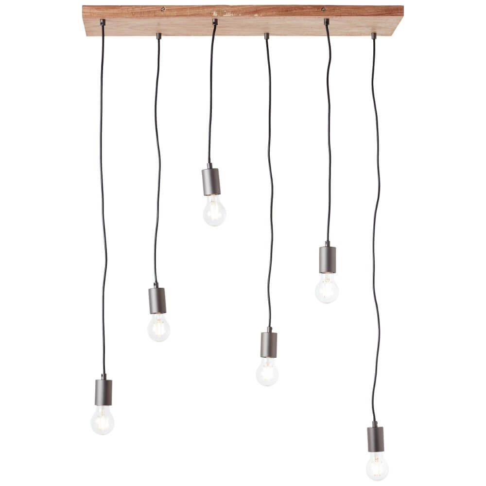 6-light hanging lamp Rustik