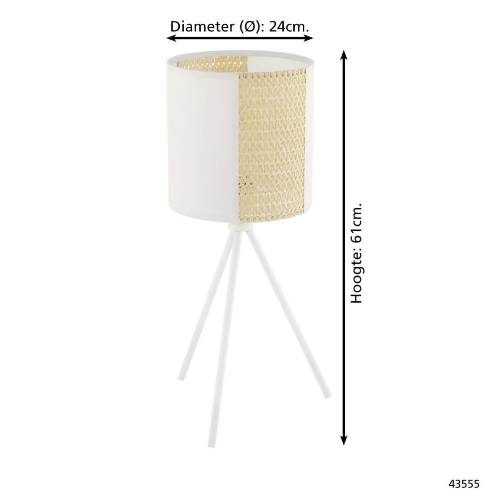 Tripod table lamp Arnhem Eglo 9002759435554