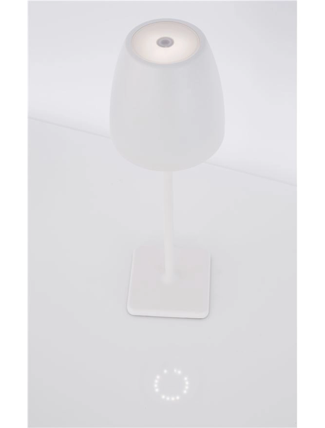 Rechargeable table lamp Colt 38cm white Lyora 5212017425492