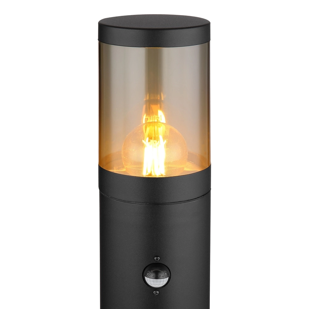 Modern garden lamp Xeloo Black with sensor Globo 9007371438280