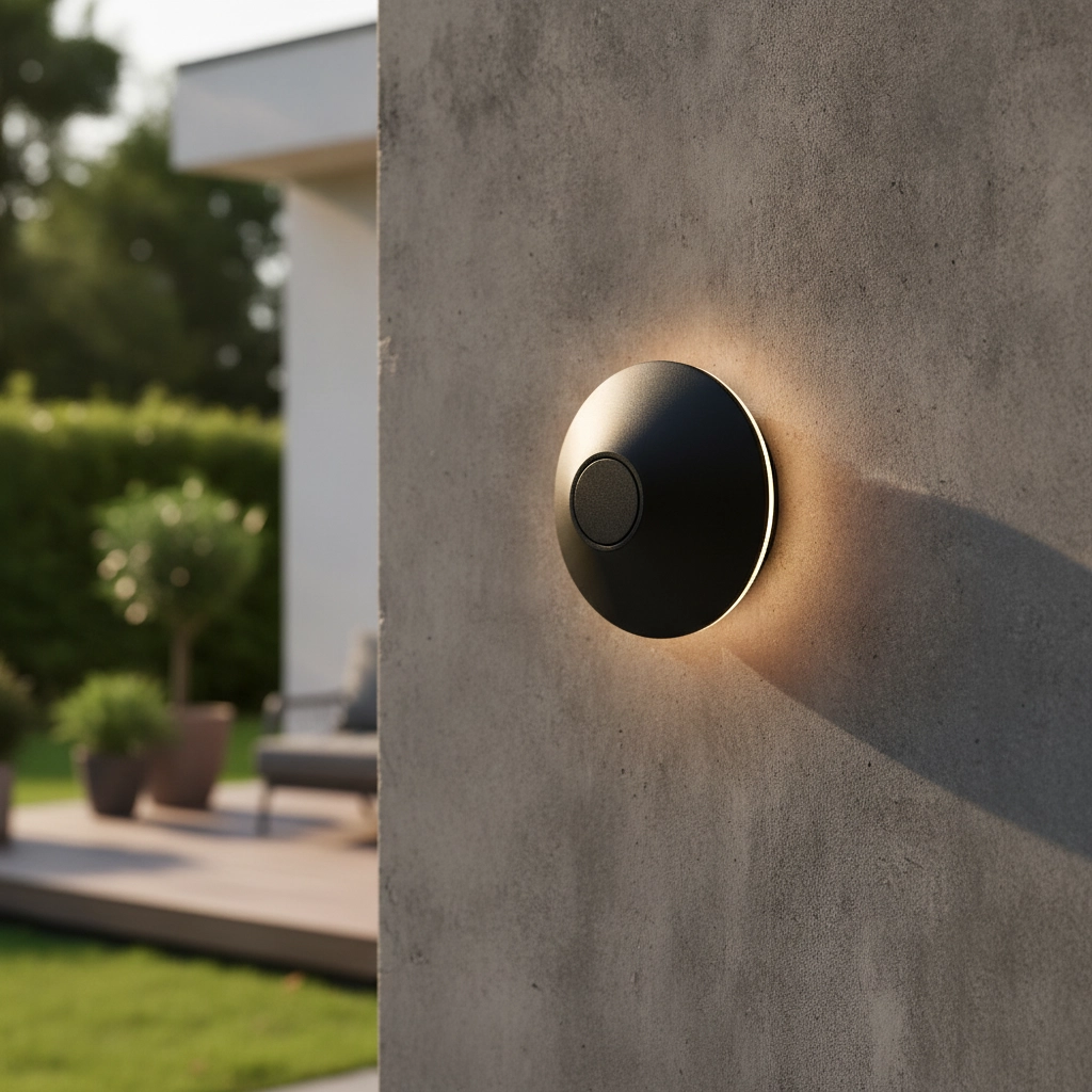 Design wall lamp Alux black