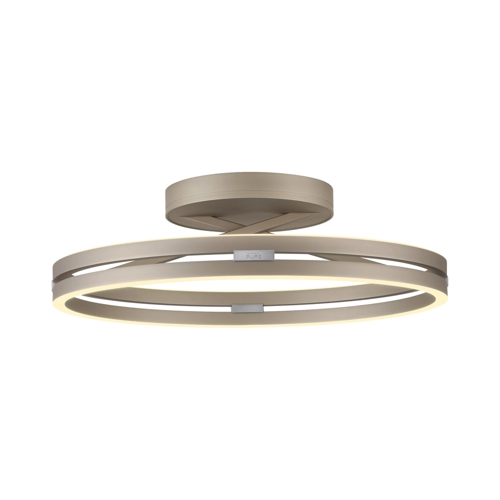 Led ceiling light Pure Loop Ø 60cm - bronce Paul Neuhaus 4012248398340