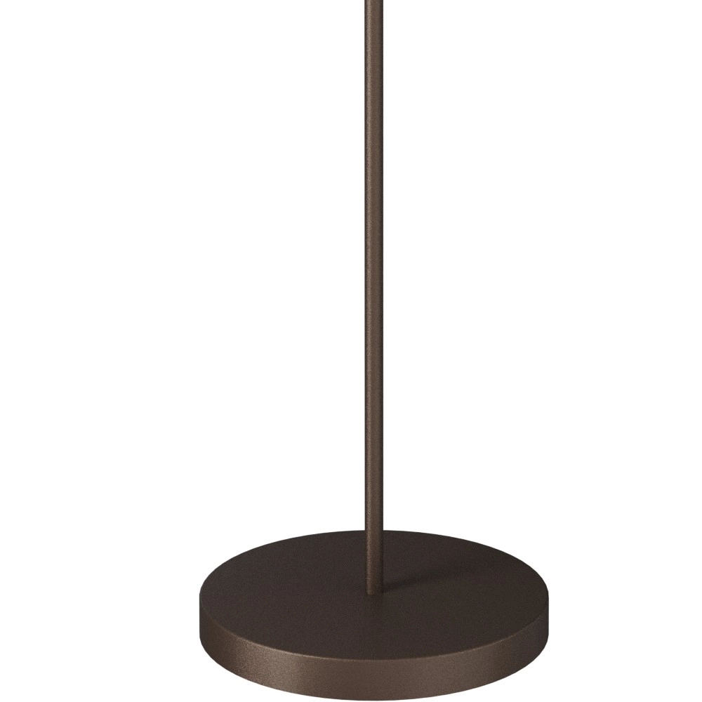 3-light floor lamp Talana cocoa brown with gold Masterlight 8718121427119