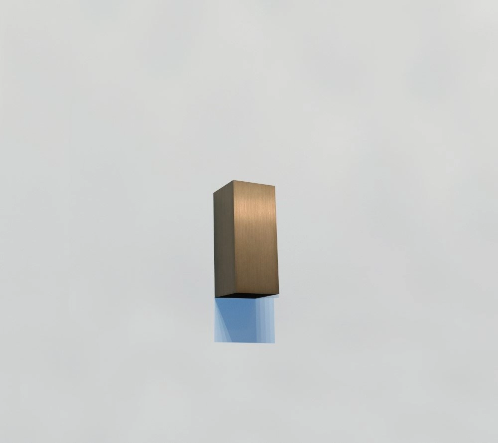 Square wall spot Dante2 bronze brown Artdelight 8719831736348