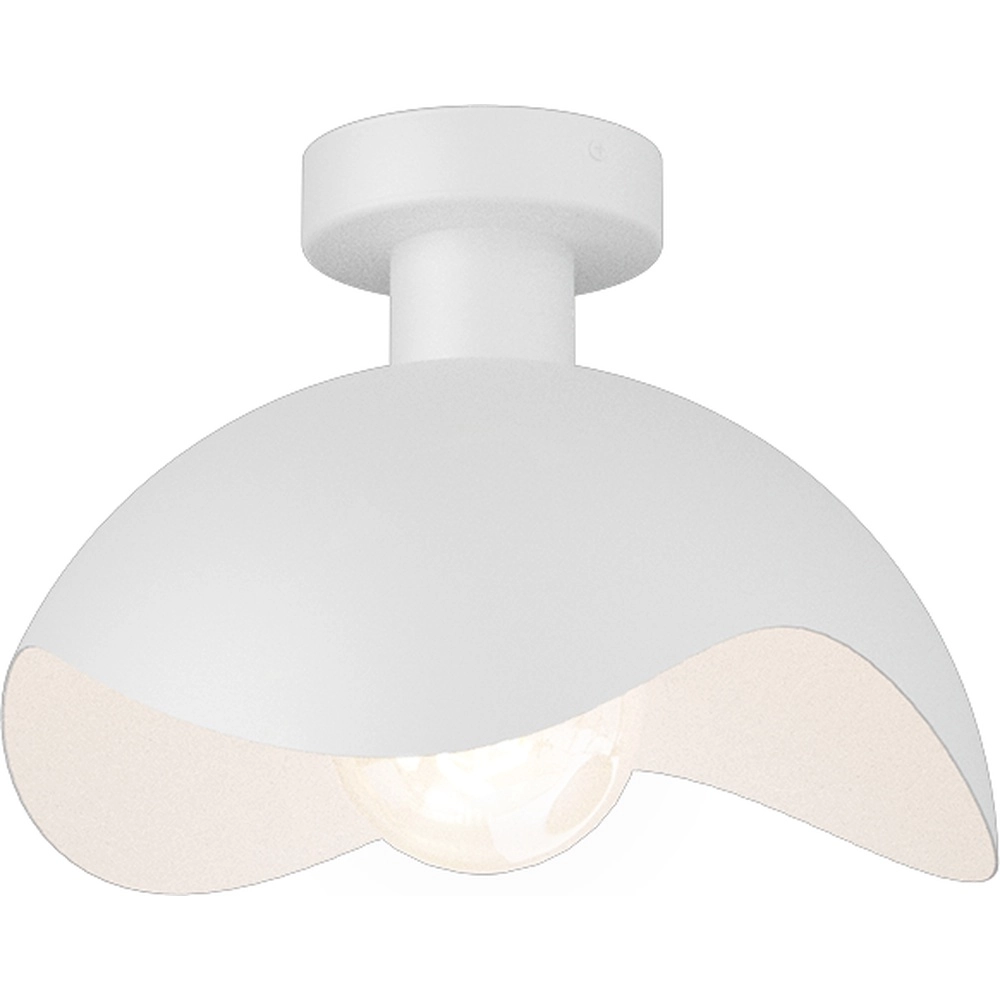 Design ceiling lamp Volta Ø 30cm - wavy - white