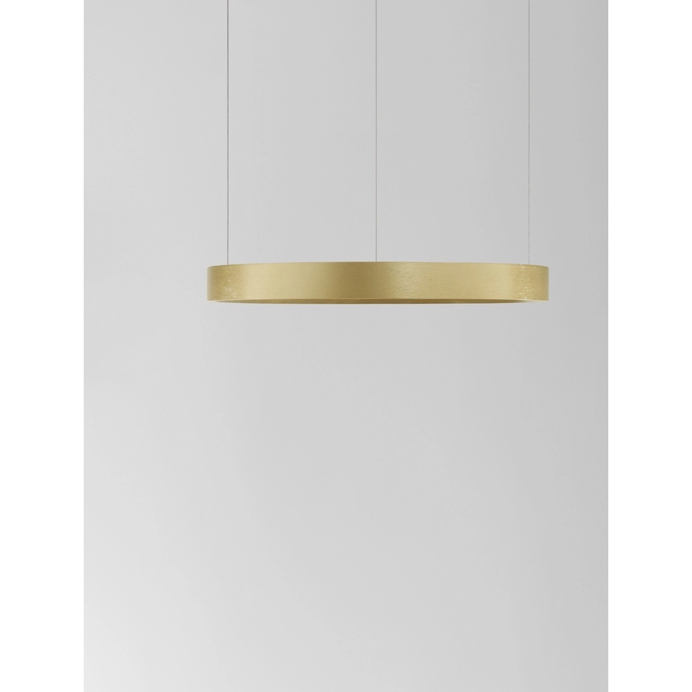 Round pendant lamp Perrine gold Ø 40cm Lyora 5212017438409