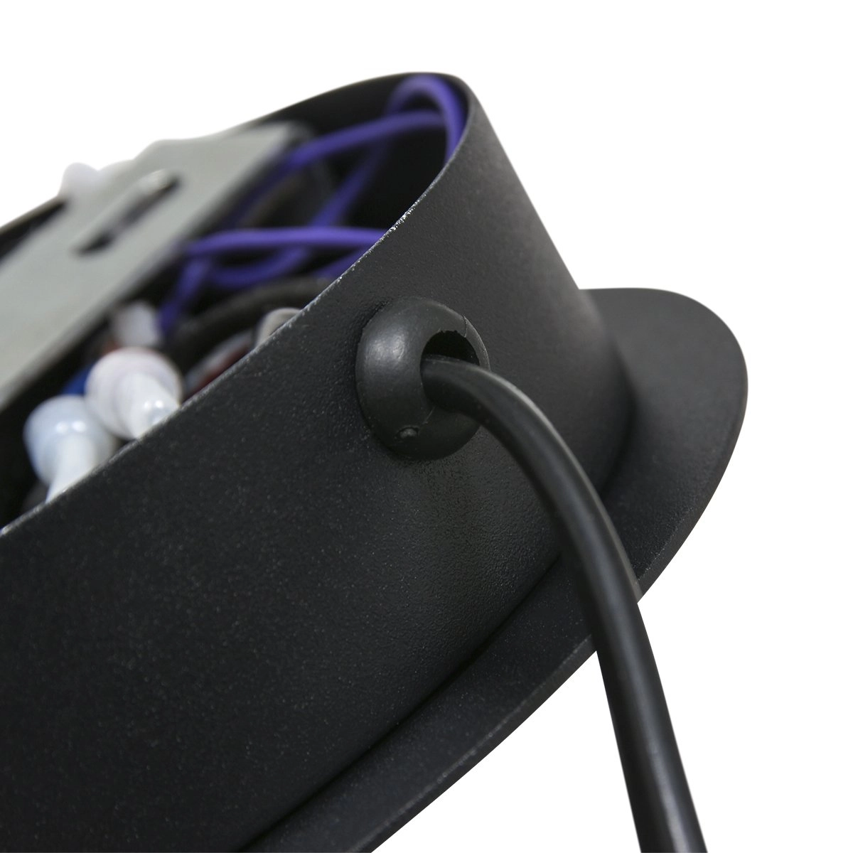 LED wall reading lamp Turound 10w - 2700K - 62cm black smoke glass Steinhauer 8712746133400