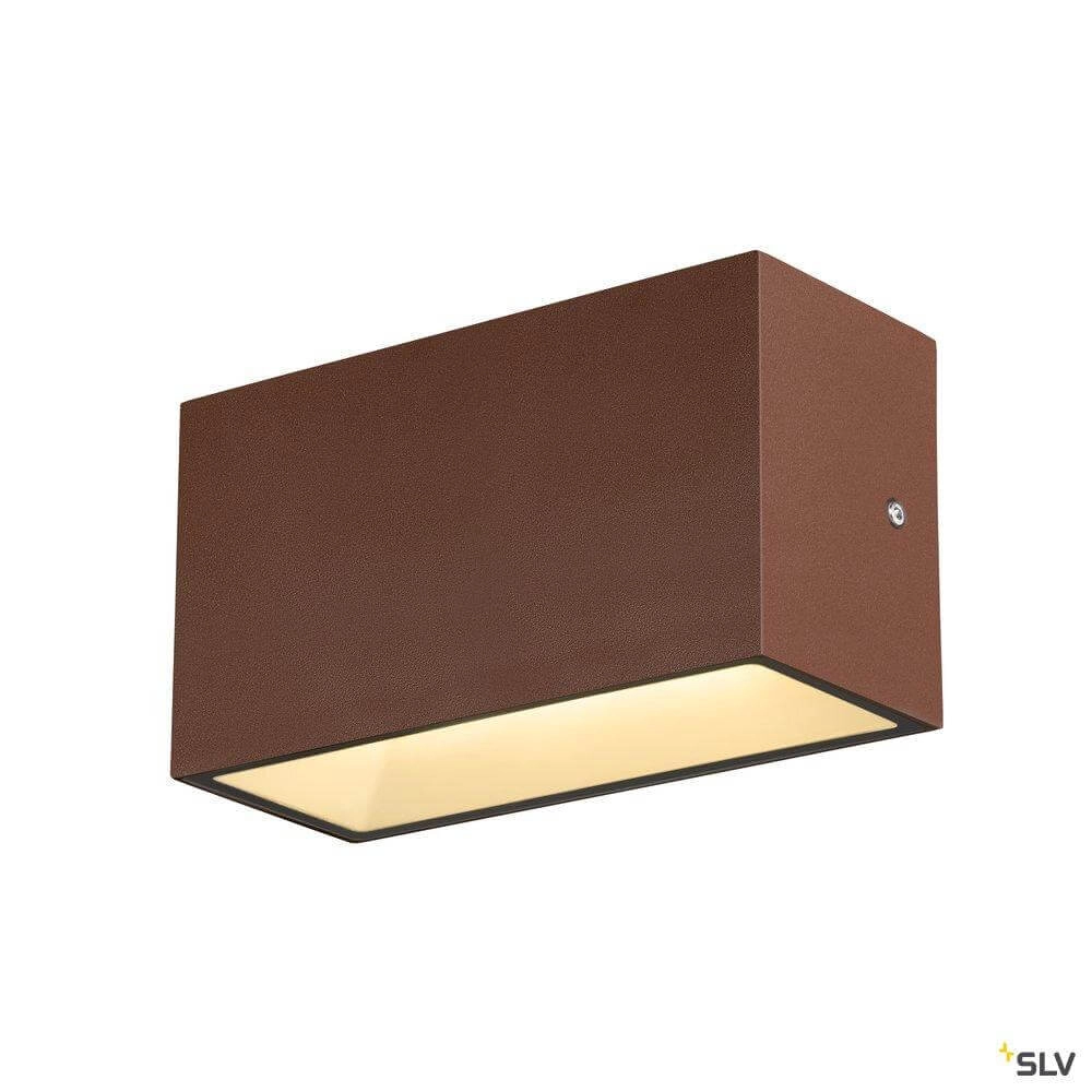 Led wall spot Sitra M Rust