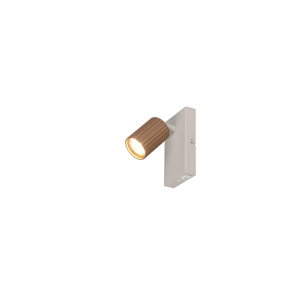 Surface-mounted spot Soka mocha brown