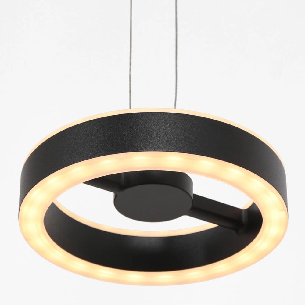 Kitchen pendant light Piola black Steinhauer 8712746167337