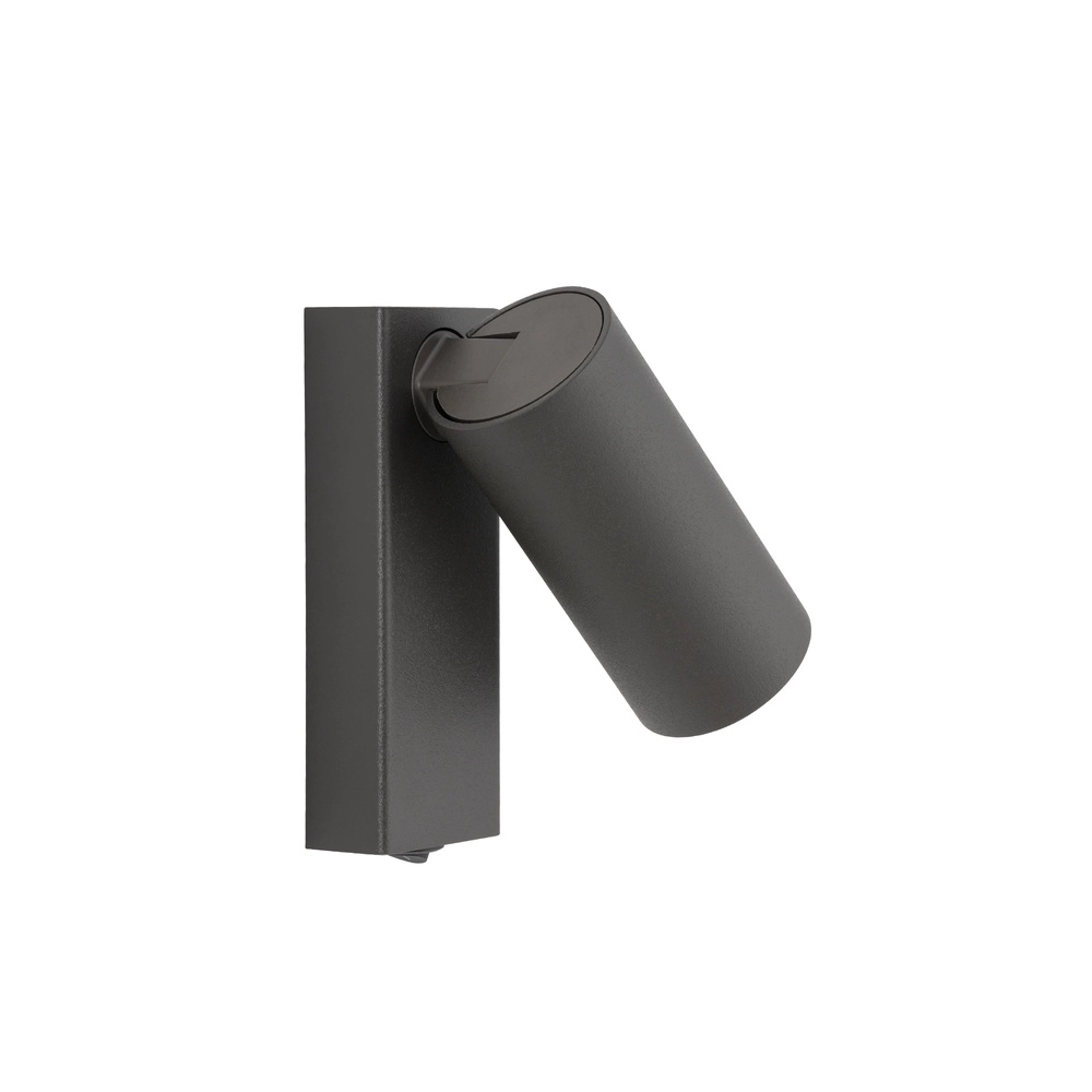 Directional spotlight Fourty with switch - dark grey Lyora 5903139117661