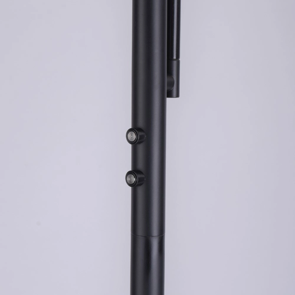Black reading lamp Hans Just Light 4043689972998