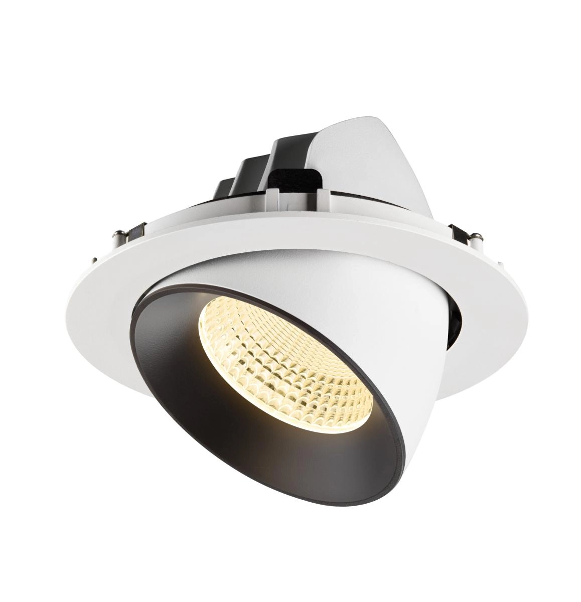 Recessed spotlight Numinos Gimble XL white/black 3000K - 55deg SLV 4024163308571