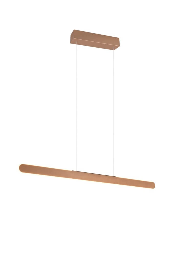Unique pendant lamp Helios coffee brown