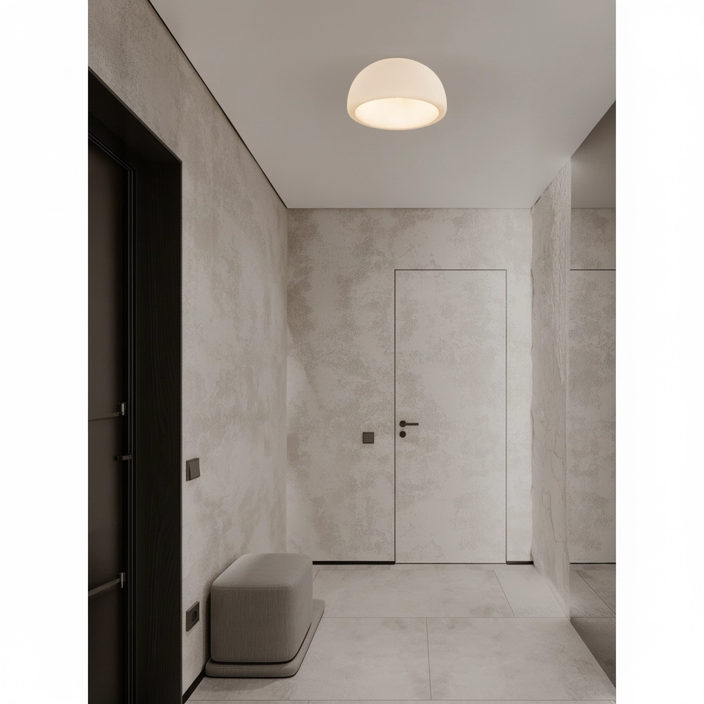 Modern ceiling lamp Davo white Ø 43cm