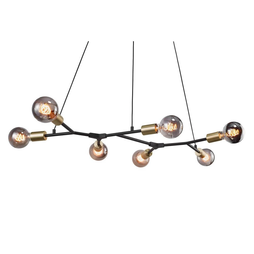 Design pendant lamp Josefine black oblong Nordlux 5704924001055