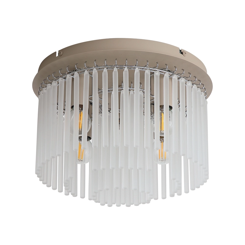 Ceiling lamp Swizzle sand brown
