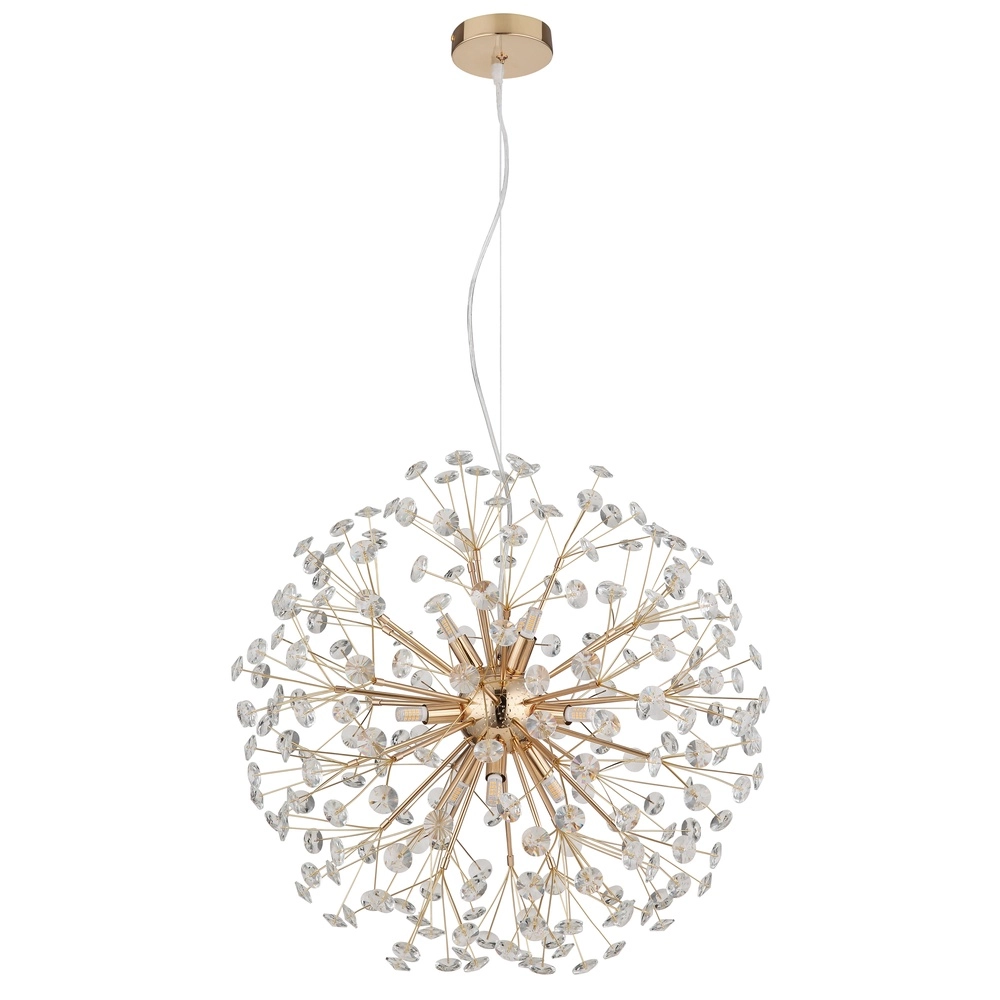 Pendant lamp Katrina gold Ø 60cm Globo 9007371481309