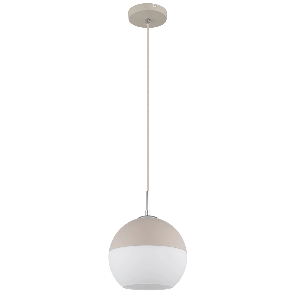 Pendant lamp Ragusa sand brown Ø 25cm Globo 9007371572786