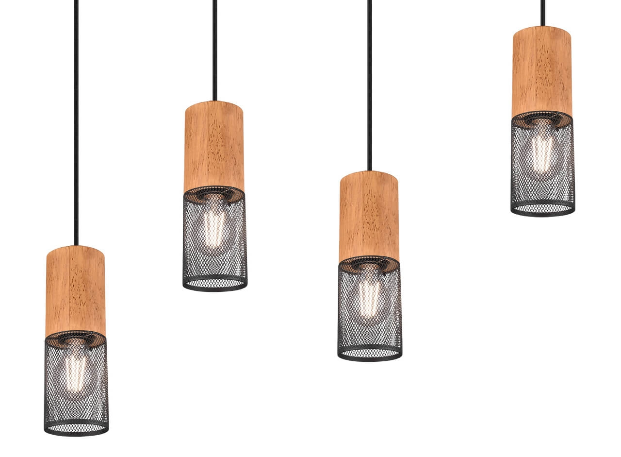 4-light dining room pendant lamp Tosh Trio 4017807467567