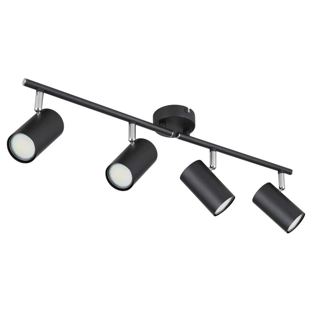 4-light ceiling lamp Allvi Black Globo 9007371451760
