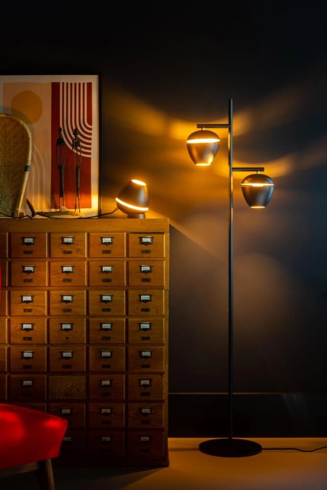 Design floor lamp Claire 2x E27 ETH 8720195304661