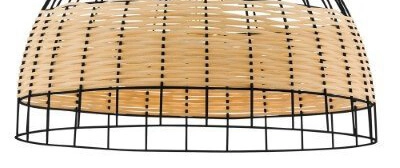 Rattan pendant lamp Anwick Ø 50cm Eglo 9002759433123