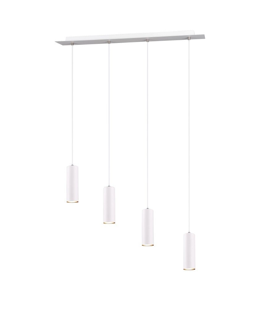 Pendant lamp Marley 4-light white