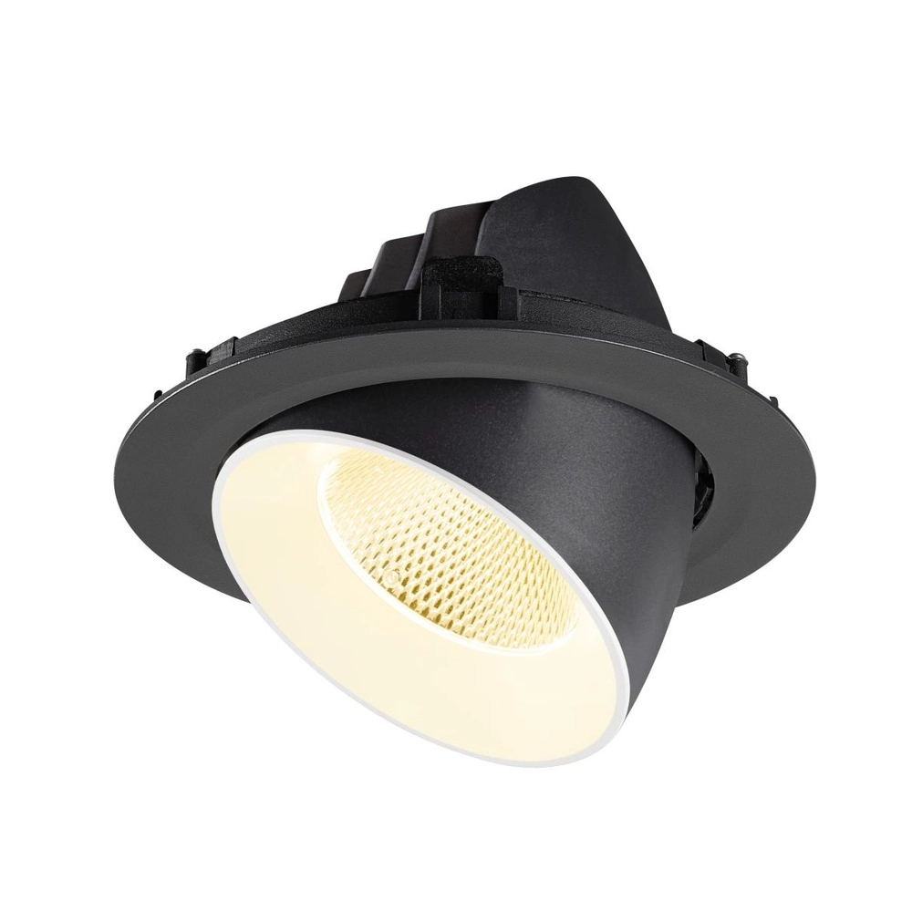 Recessed spotlight Numinos Gimble XL black/white 3000K - 20deg SLV 4024163308717