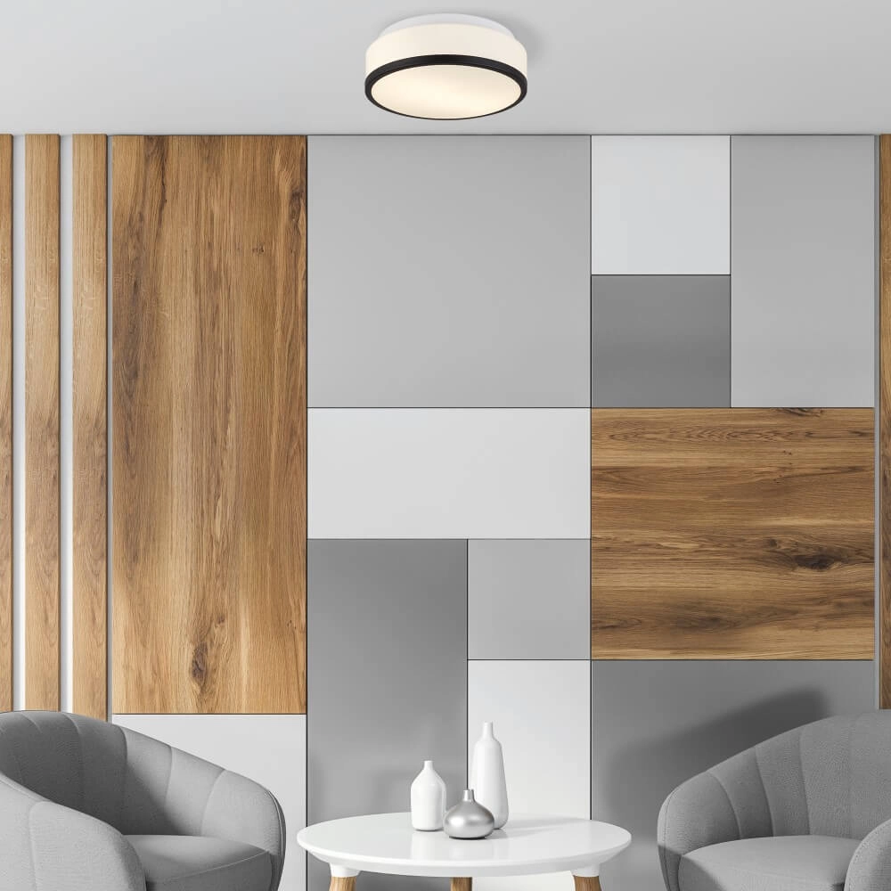 Bathroom ceiling light Cheese Ø 29cm Searchlight 5053423174624