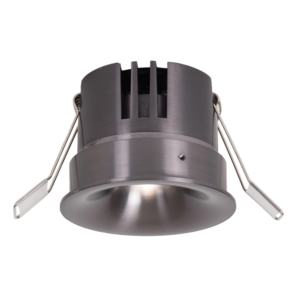 Recessed spotlight Snaxx grey Ø 8cm