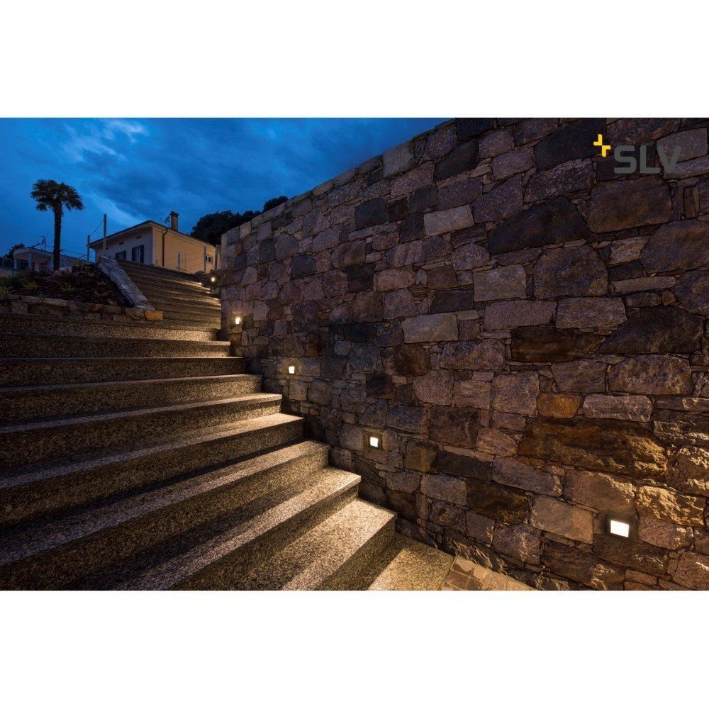 Recessed light square Downunder Out S LED anthracite SLV 4024163148092