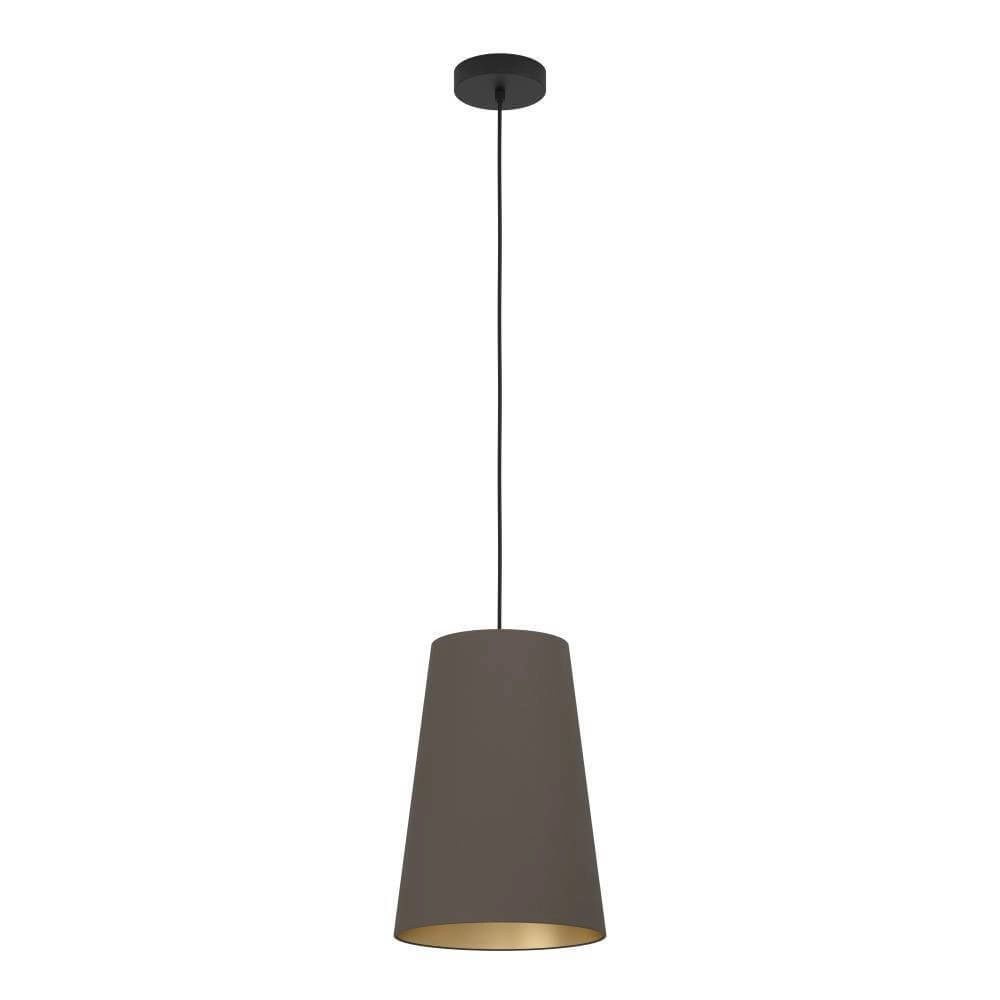 Cappuccino hanging lamp Petrosa Ø 28cm