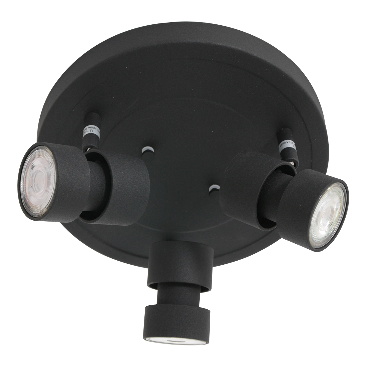 LED ceiling spotlight Natasja LED black Steinhauer 8712746175752