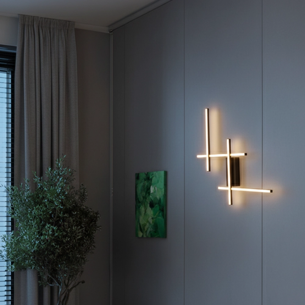 Wall lamp Apecho black