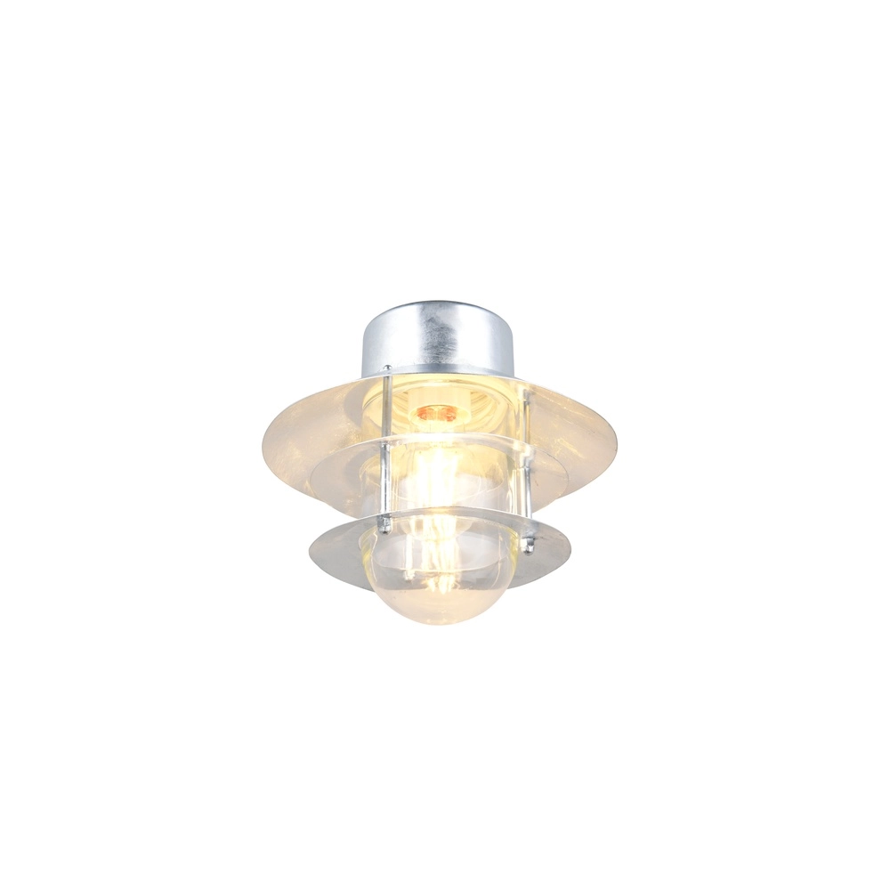 Wall lamp down Ruvuma zinc grey Trio 4017807687699
