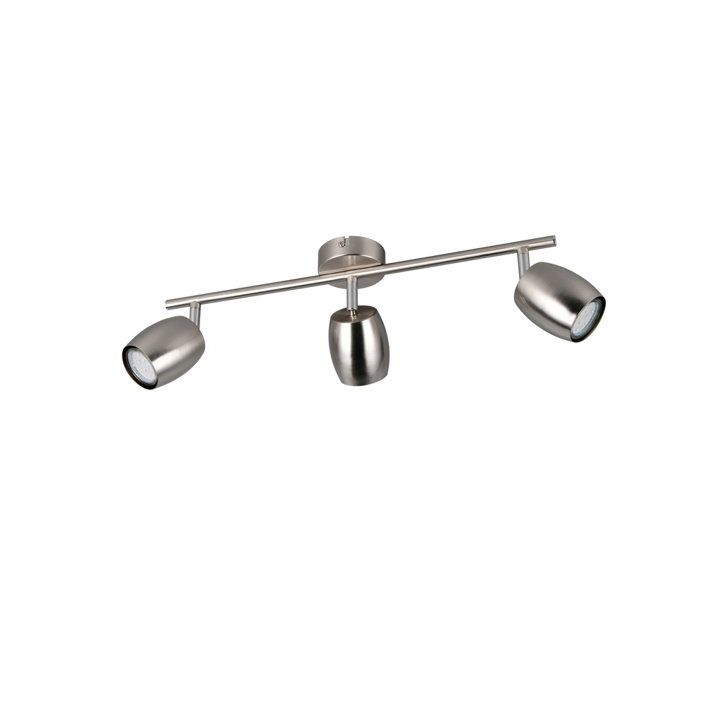 Ceiling lamp Nancy 3-light nickel Trio 4017807656985
