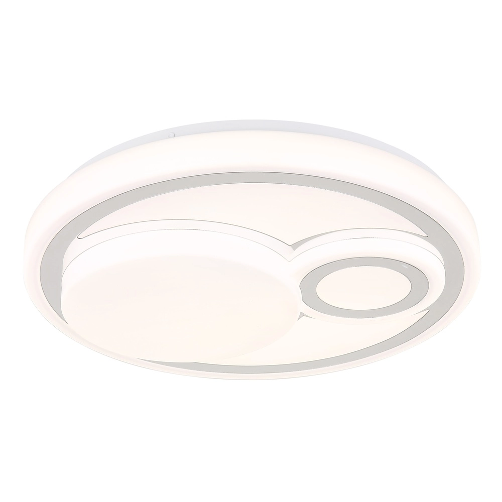 Sleek ceiling light Ruiz white
