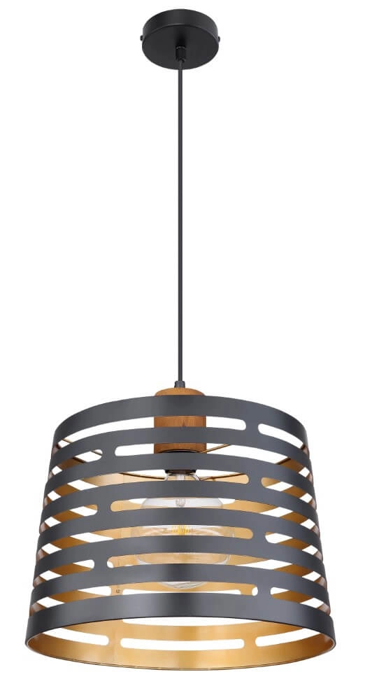 Rural hanging lamp Ablona Ø 35cm Globo 9007371411245