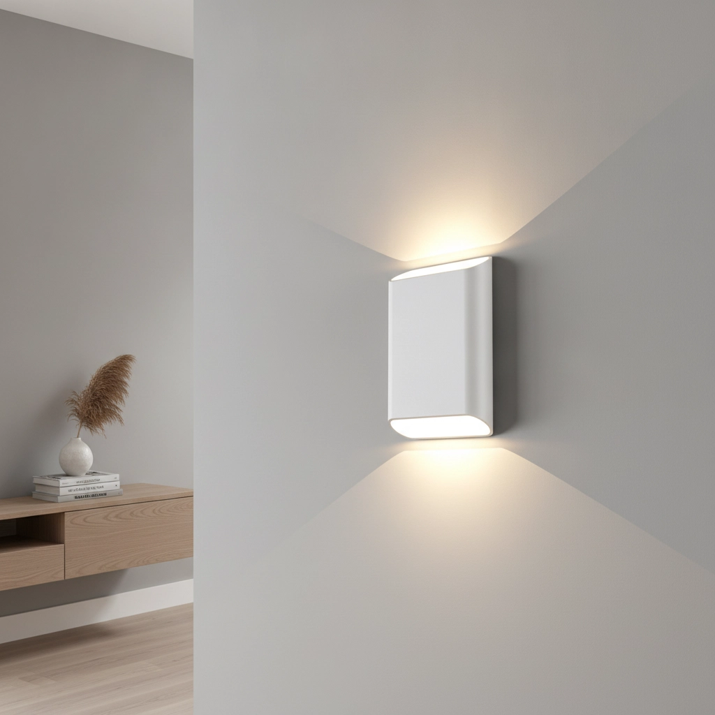Wall lamp Diaz L White